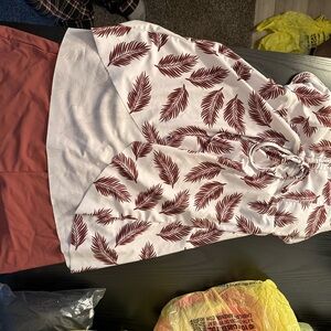 Leaf Print Bikini Set